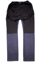 Rollstuhlgerechte Jeans für Herren mit heruntergelassener Vorderseite, 100 % Baumwolle