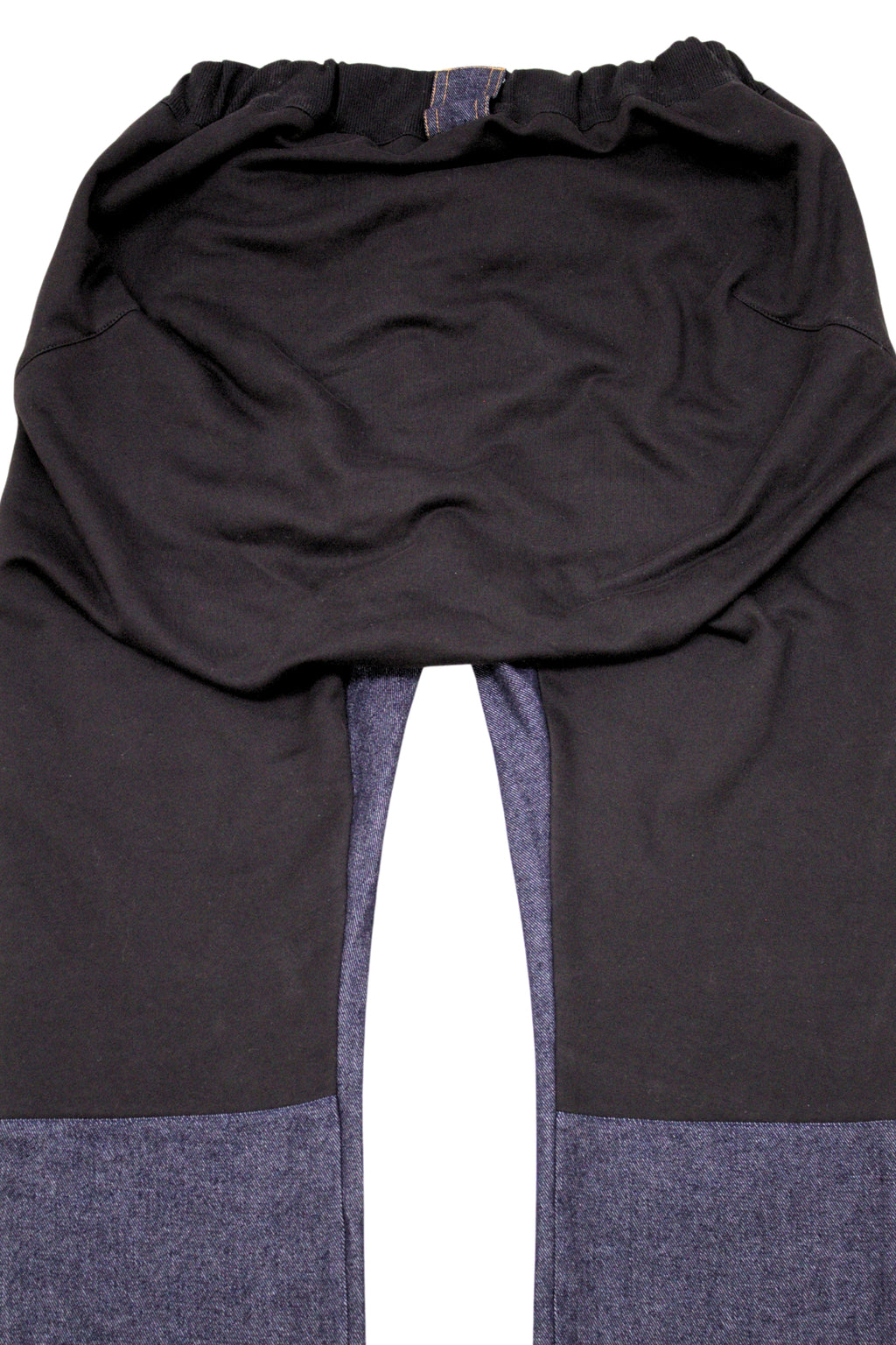 Rollstuhlgerechte Jeans für Herren mit heruntergelassener Vorderseite, 100 % Baumwolle