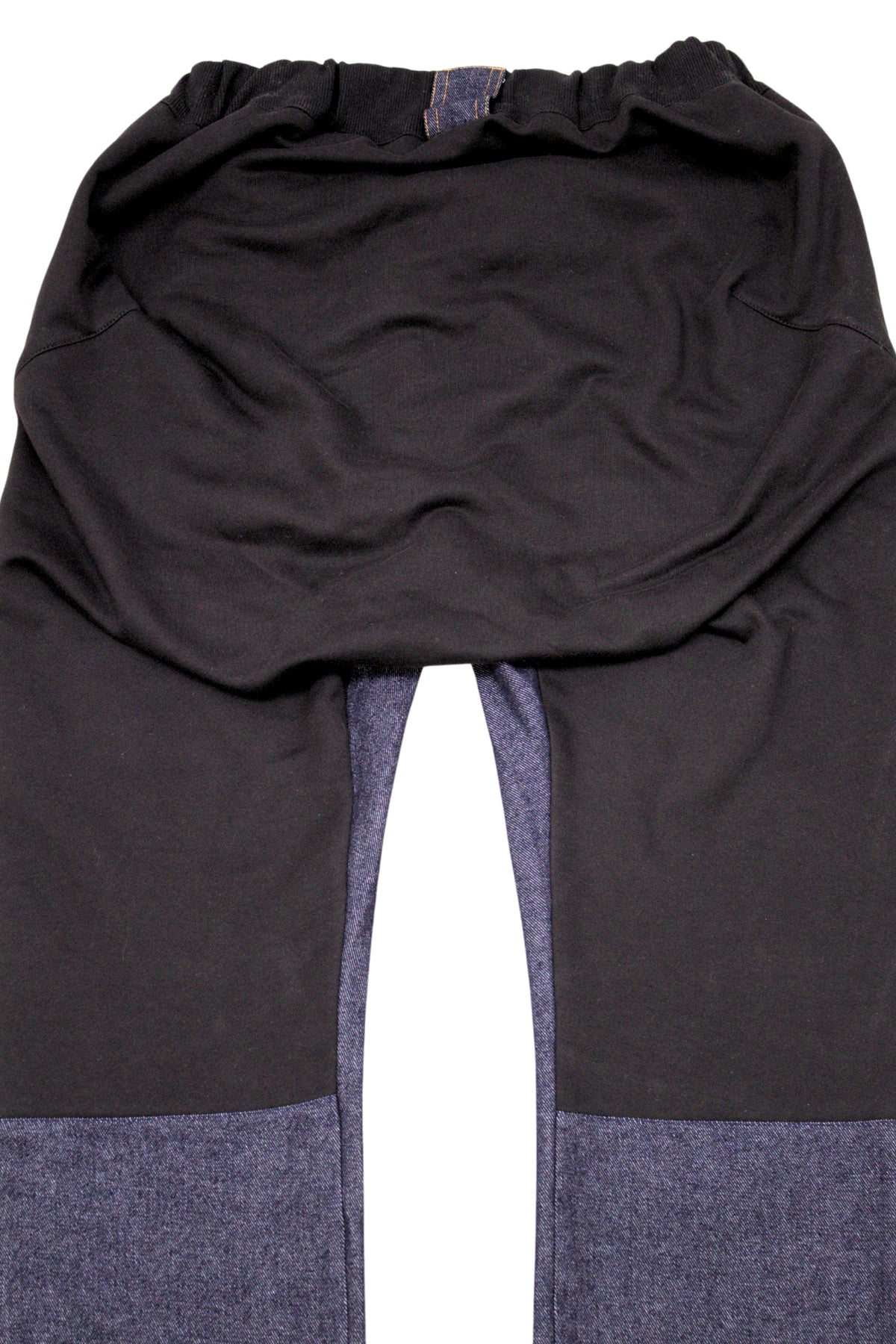 Rollstuhlgerechte Jeans für Herren mit heruntergelassener Vorderseite, 100 % Baumwolle