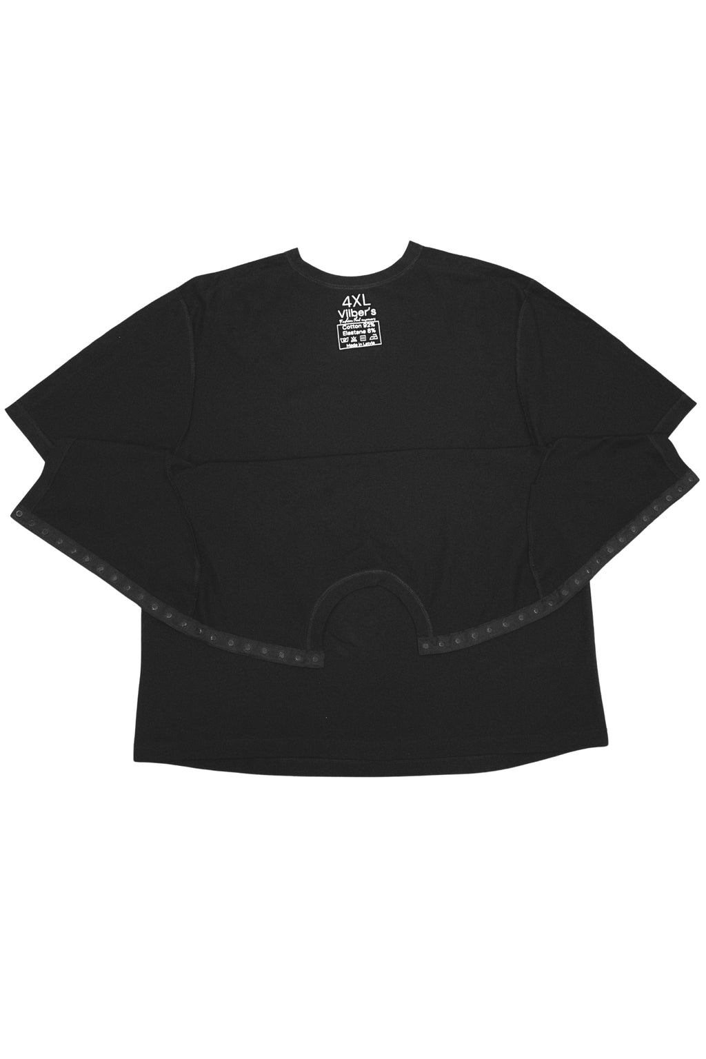 Adaptives Herren-T-Shirt mit zu öffnenden Schultern