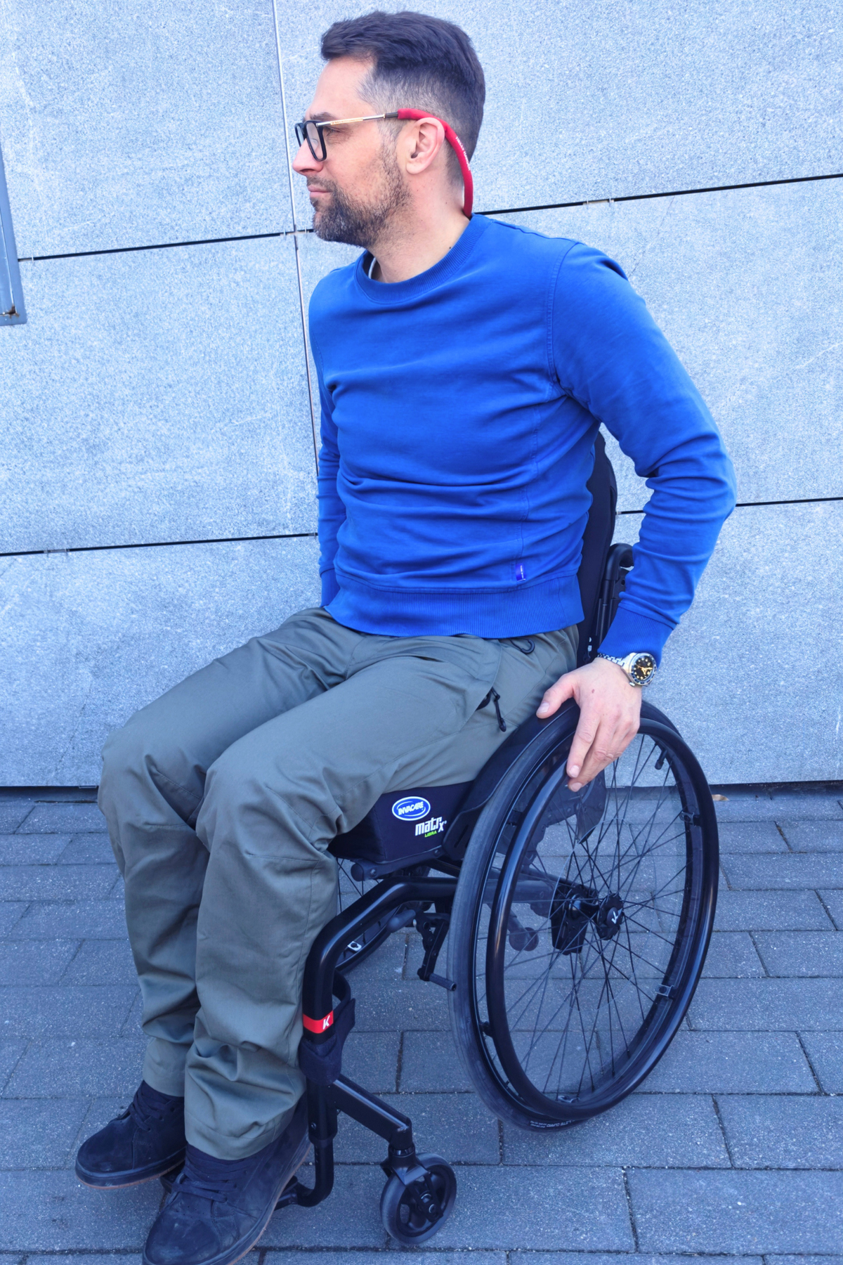 Adaptive Cargo-Hose 2.0 für Herren – Hochfunktionale Rollstuhlhose