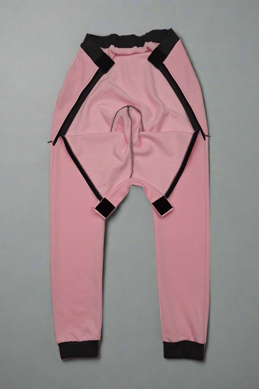 Adaptive Hose für Damen in Babyrosa - Freizeitkleidung
