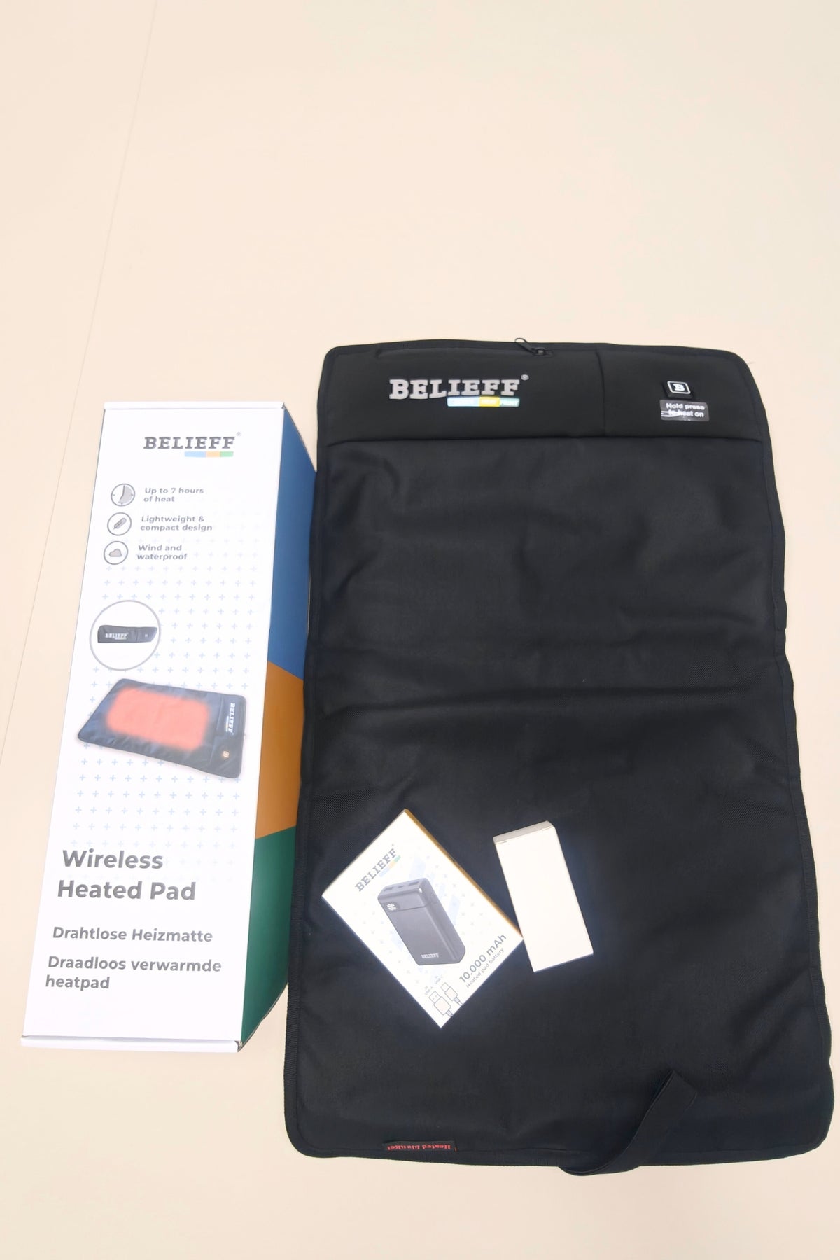 Heizkissen inklusive Powerbank