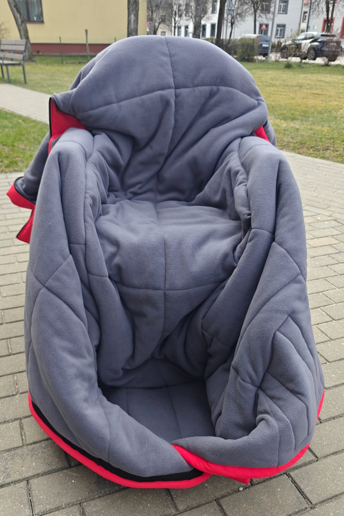 Rollstuhl-Winteranzug All-in-One | Wärme von Kopf bis Fuß