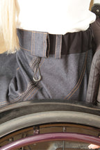 Rollstuhl Adaptive Damenjeans: 100 % Baumwoll-Denim im Seated-Schnitt