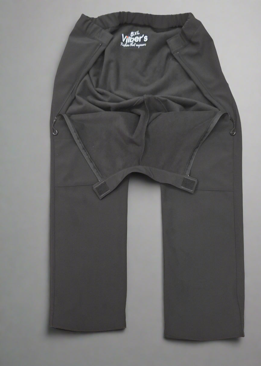 Rollstuhladaptive, warme Softshellhose für Damen