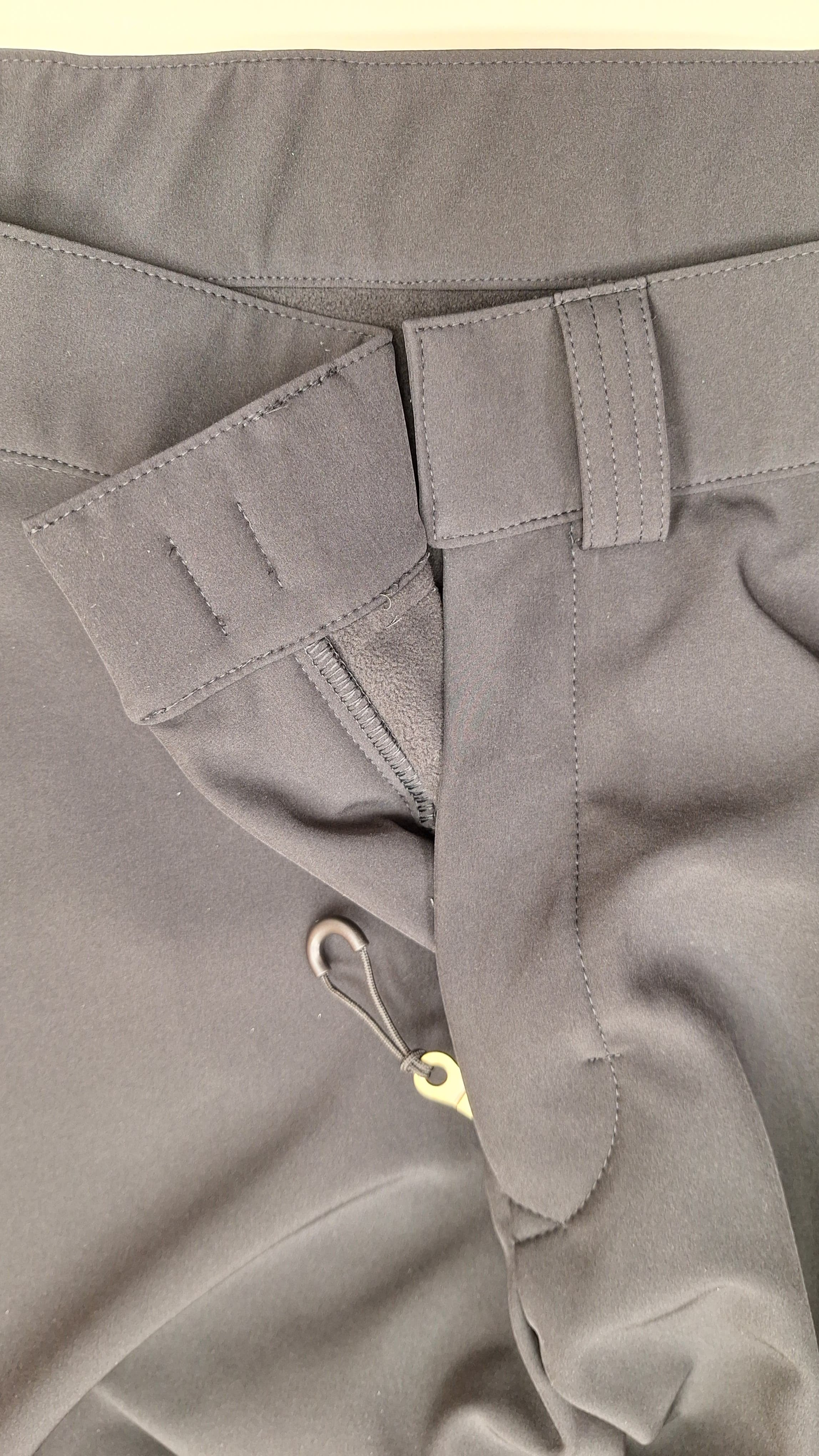 Softshell pants close up